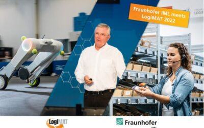 Fraunhofer IML mit Stand auf der LogiMAT 2022