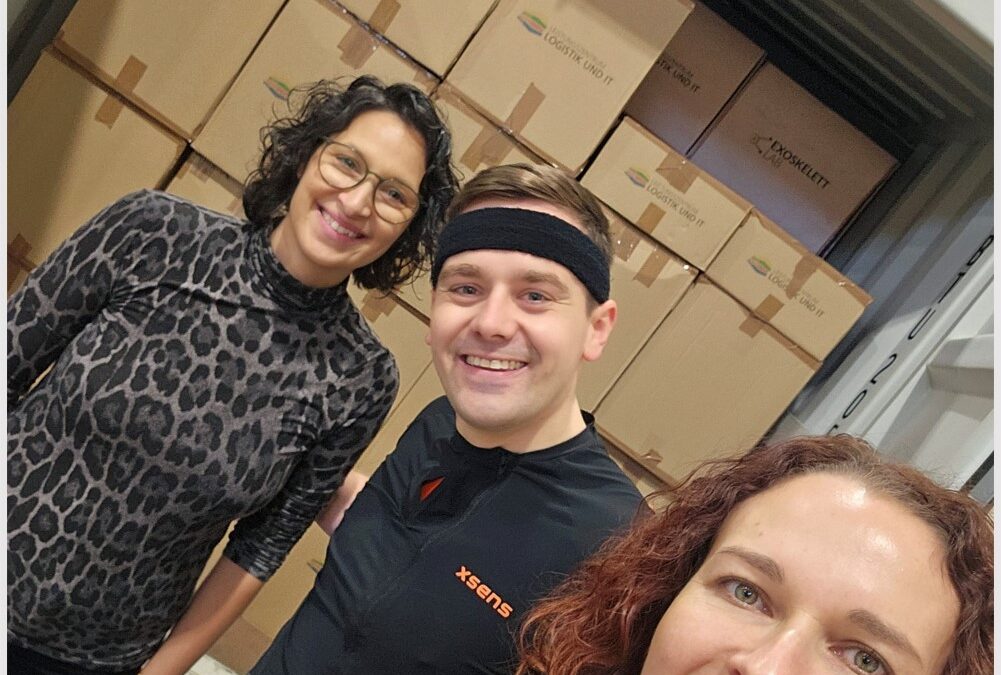 Exoskeleton Lab conducts study on intralogistics course