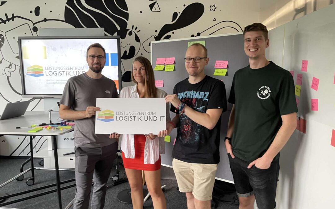 Gruppenfoto von Leistungszentrums- und LARS Team