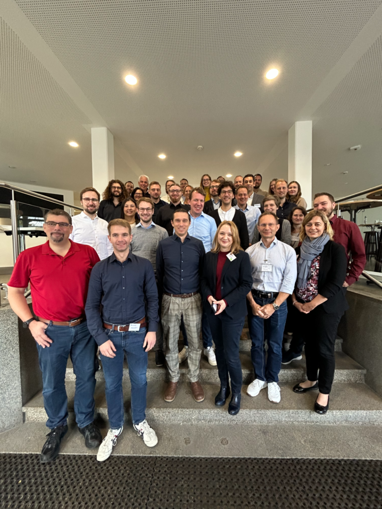 Gruppenfoto Treffen der Leistungszentren in München